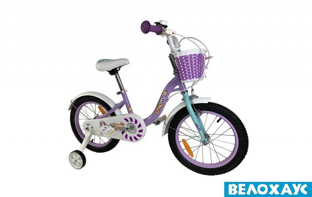 Велосипед 16 RoyalBaby Chipmunk MM Girls, фіолетовий