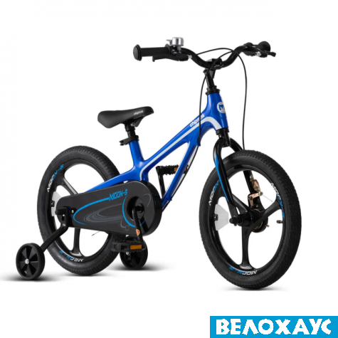 Велосипед 18 RoyalBaby Chipmunk MOON, литі колеса, синій