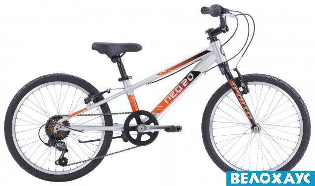 Велосипед 20 APOLLO Neo Boys 6s, Black/Orange