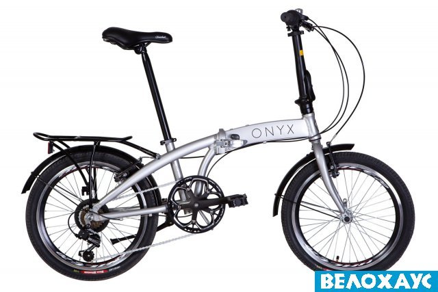 Велосипед 20 Dorozhnik ONYX, V-br, сріблястий