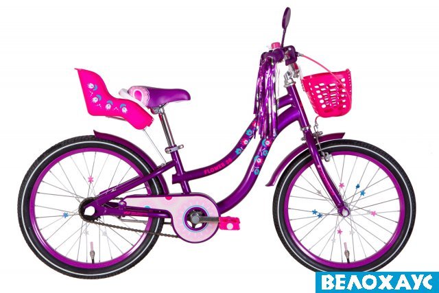 Велосипед 20 Formula FLOWER PREMIUM, фіолетовий
