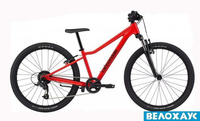 Велосипед 24 Cannondale Trail OS, червоний