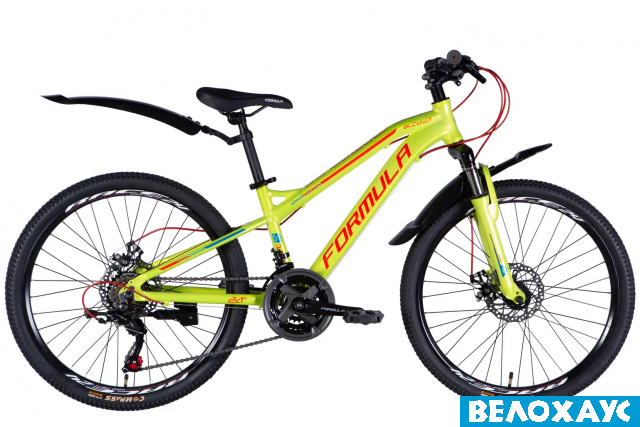 Велосипед 24 Formula BLACKWOOD 1.0 DD FR, зелений