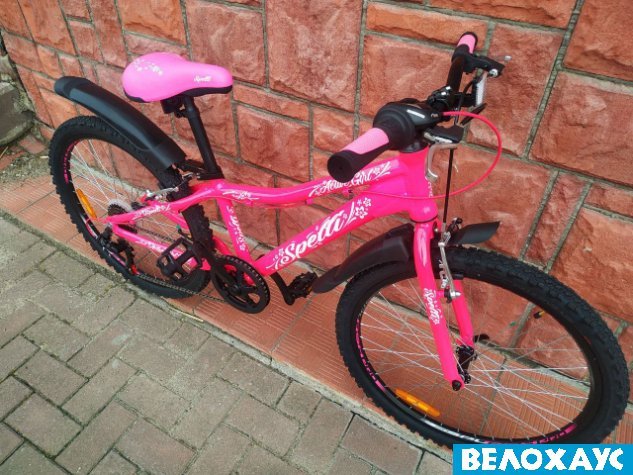 Велосипед 24 Spelli ACTIVE GIRL, рожевий