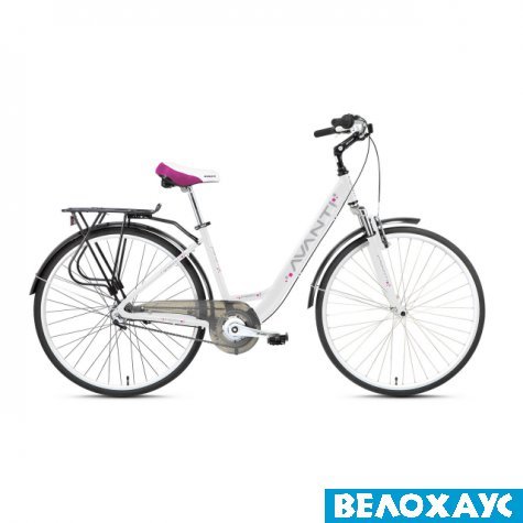 Велосипед 26 Avanti FIERO (Nexus), бело-розовый