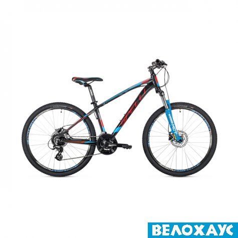 Велосипед 26 Spelli SX-4700 (black/red&blue)