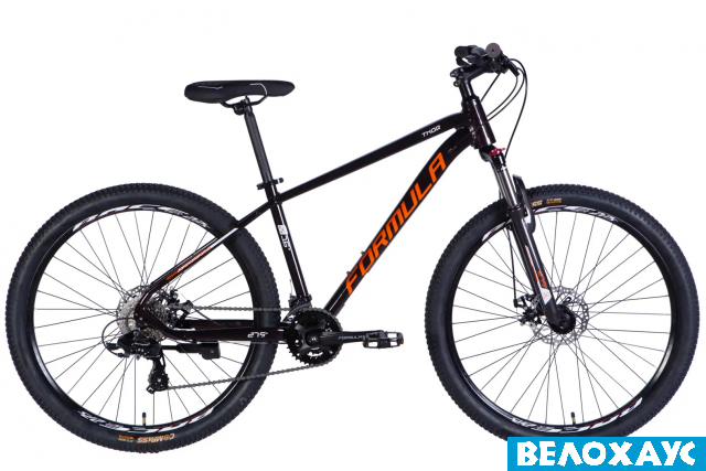 Велосипед 27.5 Formula THOR DD CS, чорно-помаранчевий