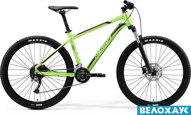 Велосипед 27.5 Merida BIG.SEVEN 200, 2020 зелений