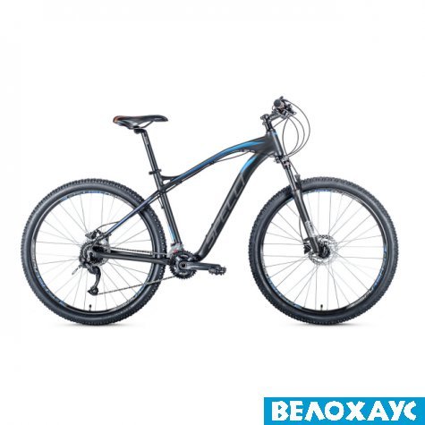Велосипед 27,5 Spelli SX-6100 PRO, черно-синий