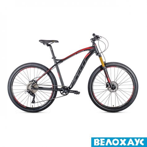 Велосипед 27,5 Spelli SX-6200 PRO, черно-красный