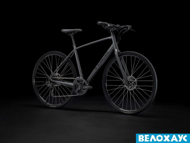 Велосипед 28 Trek FX 2 DISC, темно-сірий