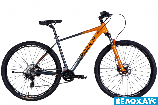 Велосипед 29 Formula DRIVE HDD, сіро-помаранчевий