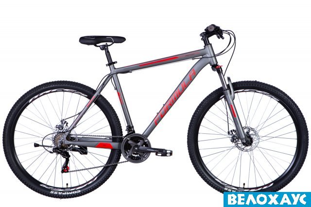 Велосипед 29 Formula MOTION DD FR, сріблястий