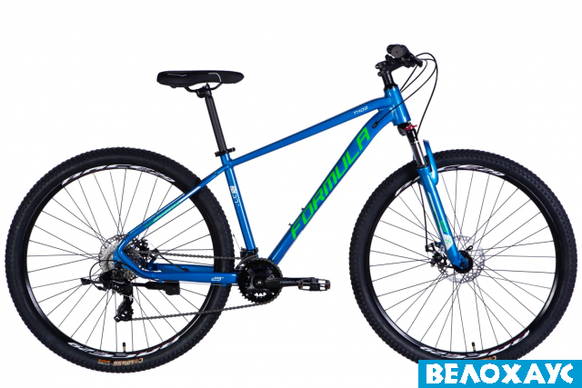 Велосипед 29 Formula THOR DD CS, синьо-зелений