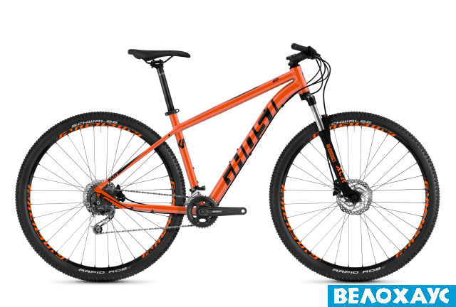 Велосипед 29 GHOST Kato 5.9 (2020) оранжевый