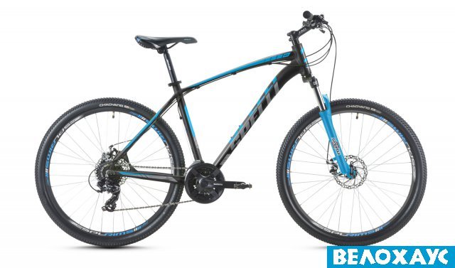 Велосипед 29 Spelli SX-2700 (black/blue&blk)