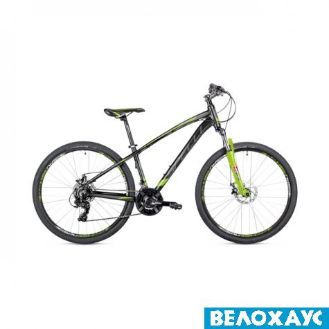 Велосипед 29 Spelli SX-2700 (black/blue&blk)