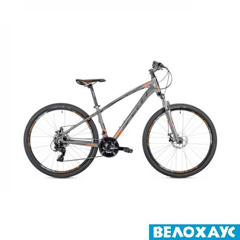 Велосипед 29 Spelli SX-2700 (grey/orange&grey)