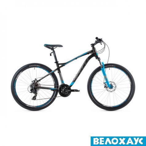 Велосипед 29 Spelli SX-3200, (black/grey&blue)