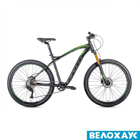 Велосипед 29 Spelli SX-6200 PRO, чорно-зелений