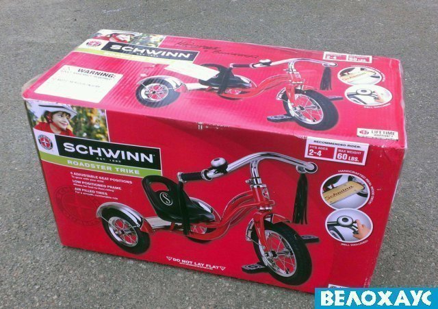 Велосипед Schwinn Roadster Trike трехколесный