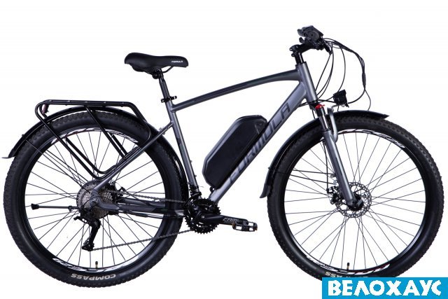 Велосипед 28 Formula eCURSOR MAN AM, 500 Вт, 48В, 12.5А, сірий