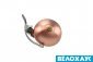 Дзвінок MINI SUZU CRANE, Brushed Copper, 45мм латунь, топкеп