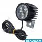 Фара з сигналом, 4LED, 12W 12-80Вт