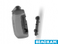 Фляга з конектором та базою FIDLOCK TWIST bottle 450мл, прозорий/чорний