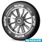Колесо для трюкового самоката Hipe H01 110мм, black/white