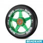Колесо для трюкового самоката Hipe H09, 110мм, Green/Black