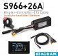 Комплект (контролер 24-36-48-52V, 26A, дисплей S966 color, курок газа)