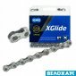 Ланцюг KMC X-Glide EPT Cues, 11/10/9 шв, 126 ланок