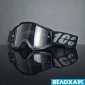 Маска TW 100, чорна з чорною mirror лінзою