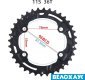 Набір зірок для шатунів Shimano M5100-2, 26-36, BCD64/96