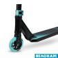 Трюковий самокат HIPE H12, black/mint