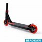 Трюковий самокат HIPE H12, black/red