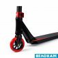 Трюковий самокат HIPE H12, black/red