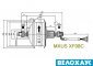 Веломотор MXUS XF08C (36V, 350w) задній під касету