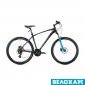 Велосипед 27,5 Spelli SX-4700 (black/orange&blue)