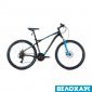 Велосипед 29 Spelli SX-3200, (black/grey&blue)