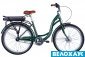 Велосипед з електроприводом 26 Dorozhnik eAQUAMARINE, 350 Вт, 36В, 12.5А, зелений