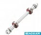 Вісь втулки задня 3/8x130x175, KL-902R на пром. підшипн. з гайками
